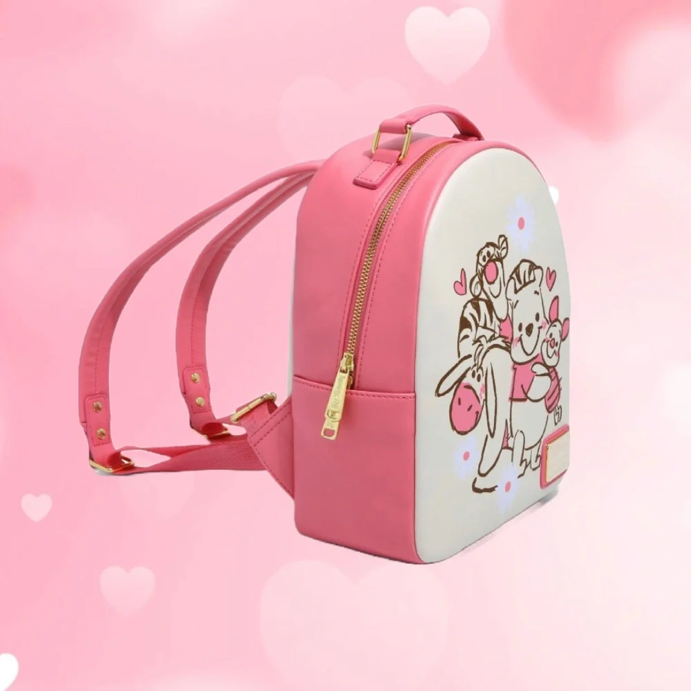 Loungefly Disney Winnie the Pooh Sketch Mini Backpack and Cardholder